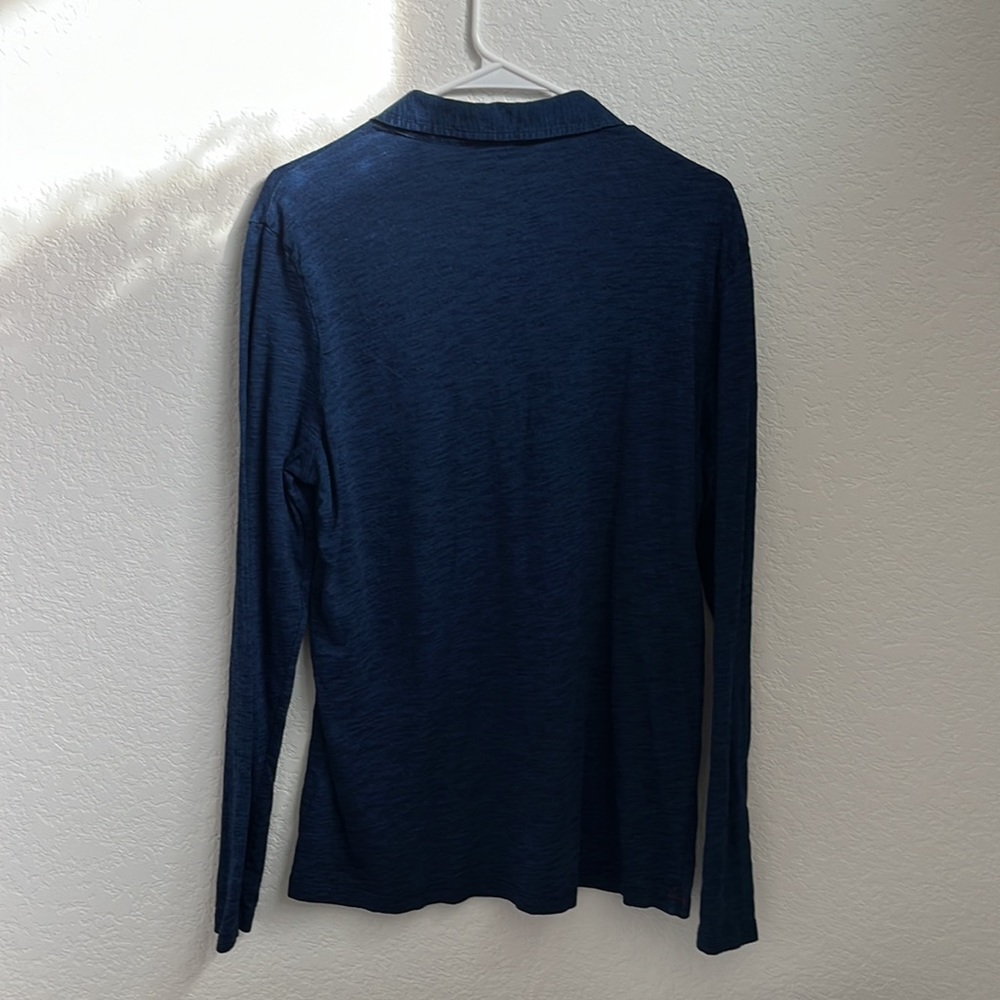 Benson Large Mens Henley - Picture 2 of 2